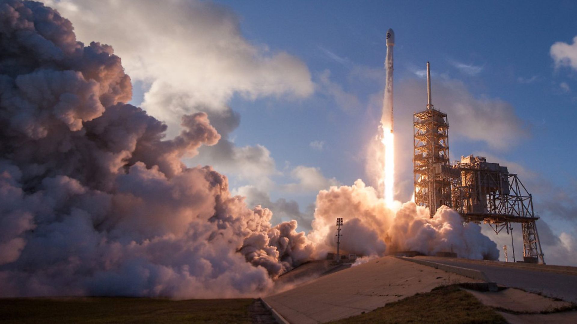 Stock image of a satellite launch. Photograph: Piqsels/CC. - Credit: Archant