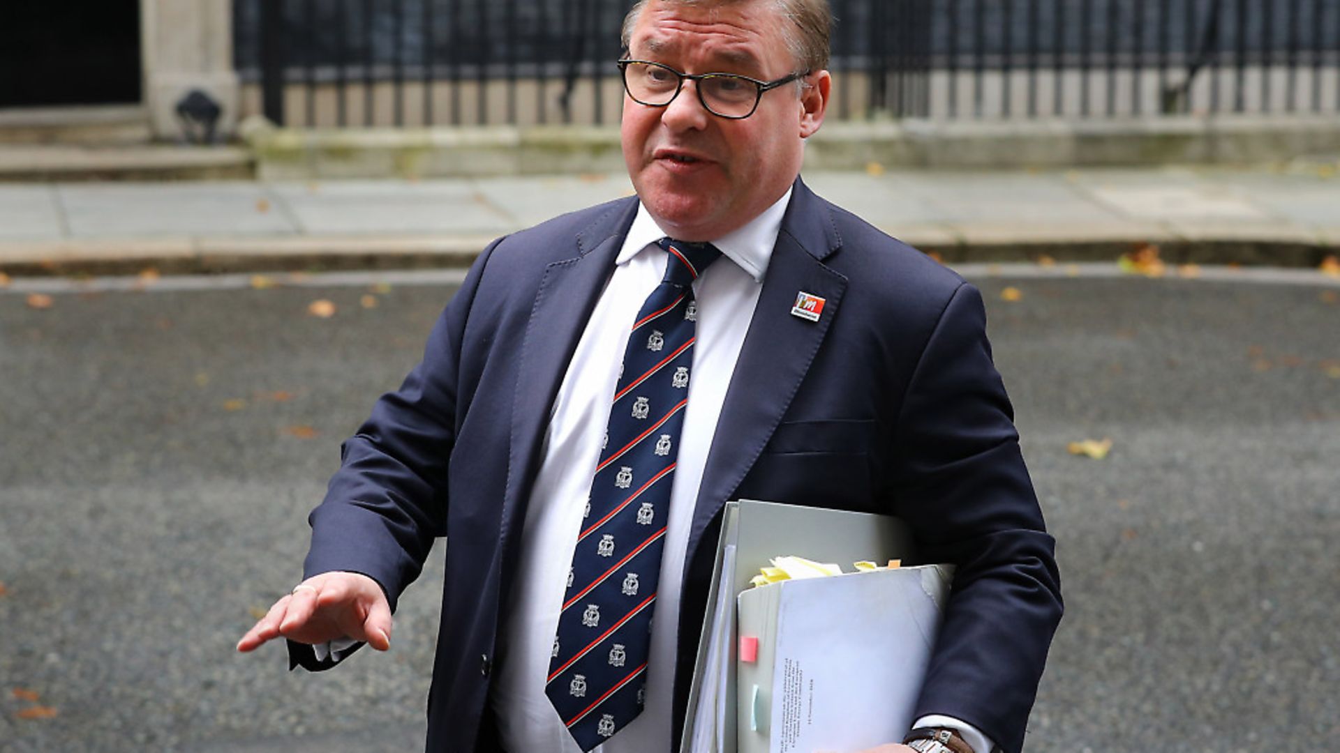 Mark Francois in Downing Street. Photograph: Aaron Chown/PA. - Credit: PA Wire/PA Images