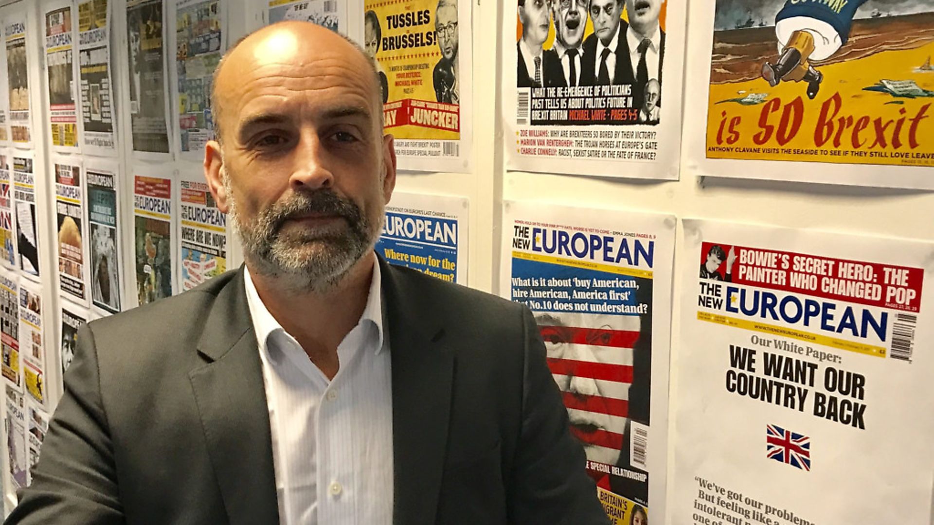 Matt Kelly is the founder of The New European. Photograph: Archant. - Credit: Archant