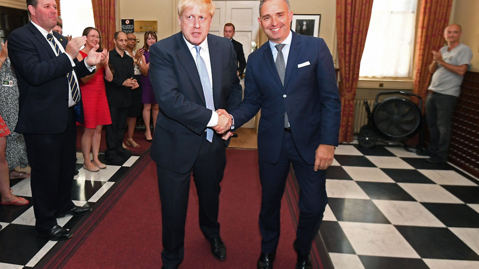 Boris Johnson and Mark Sedwill. Photo: Getty Images - Credit: Getty Images