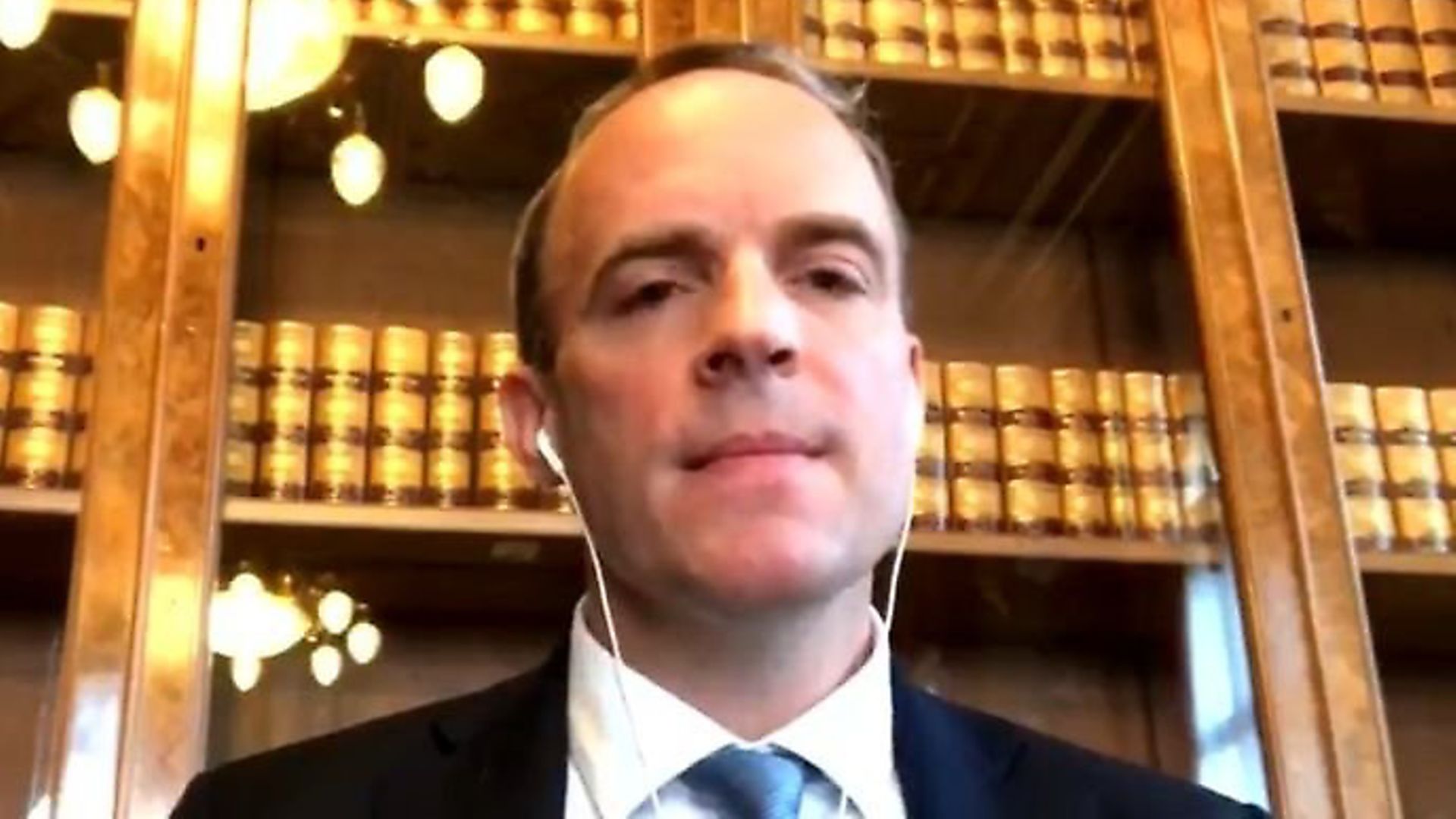 Foreign secretary Dominic Raab. Photograph: Twitter. - Credit: Archant