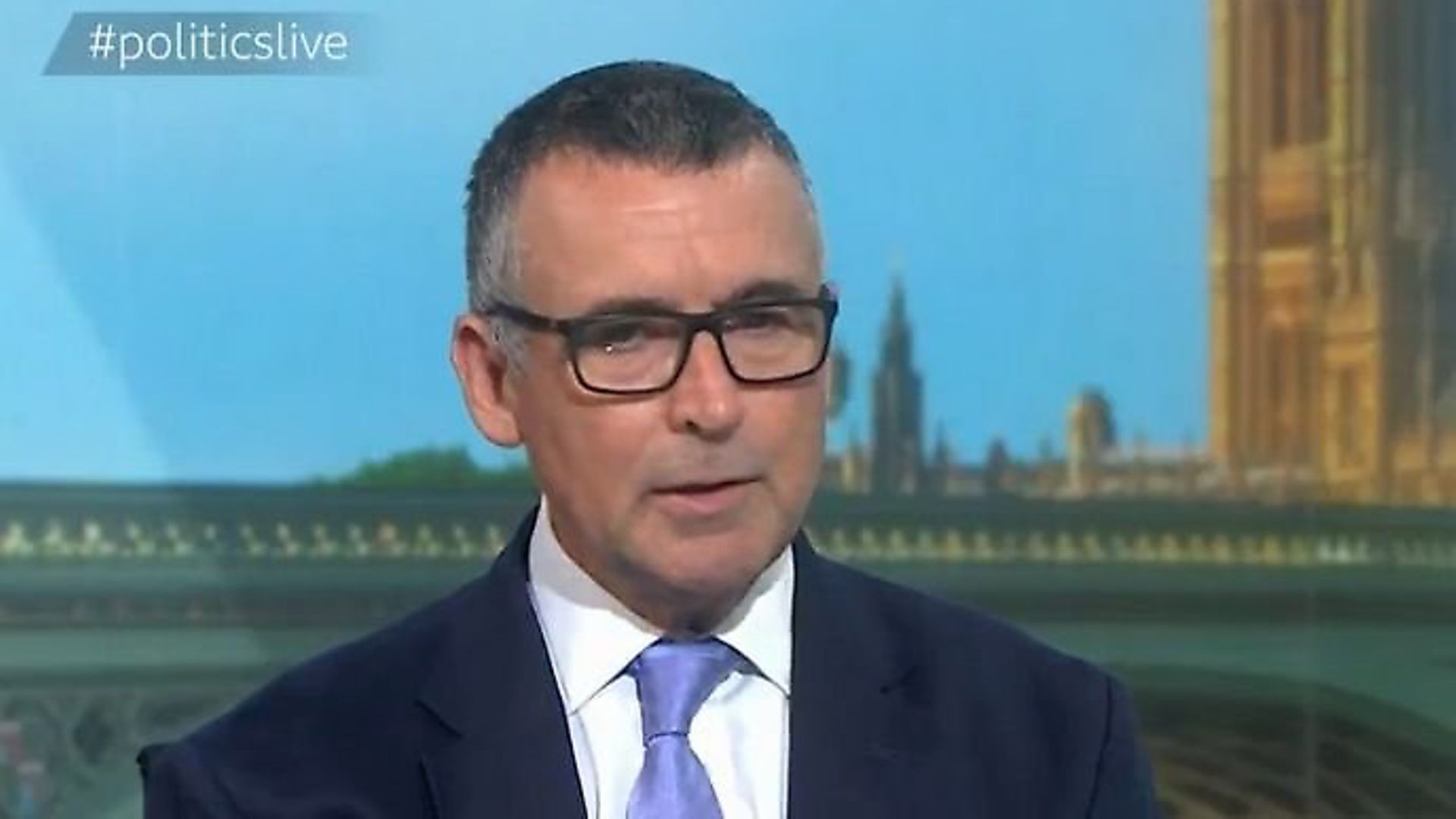 Bernard Jenkin appears on Politics Live. Photograph: BBC. - Credit: Archant