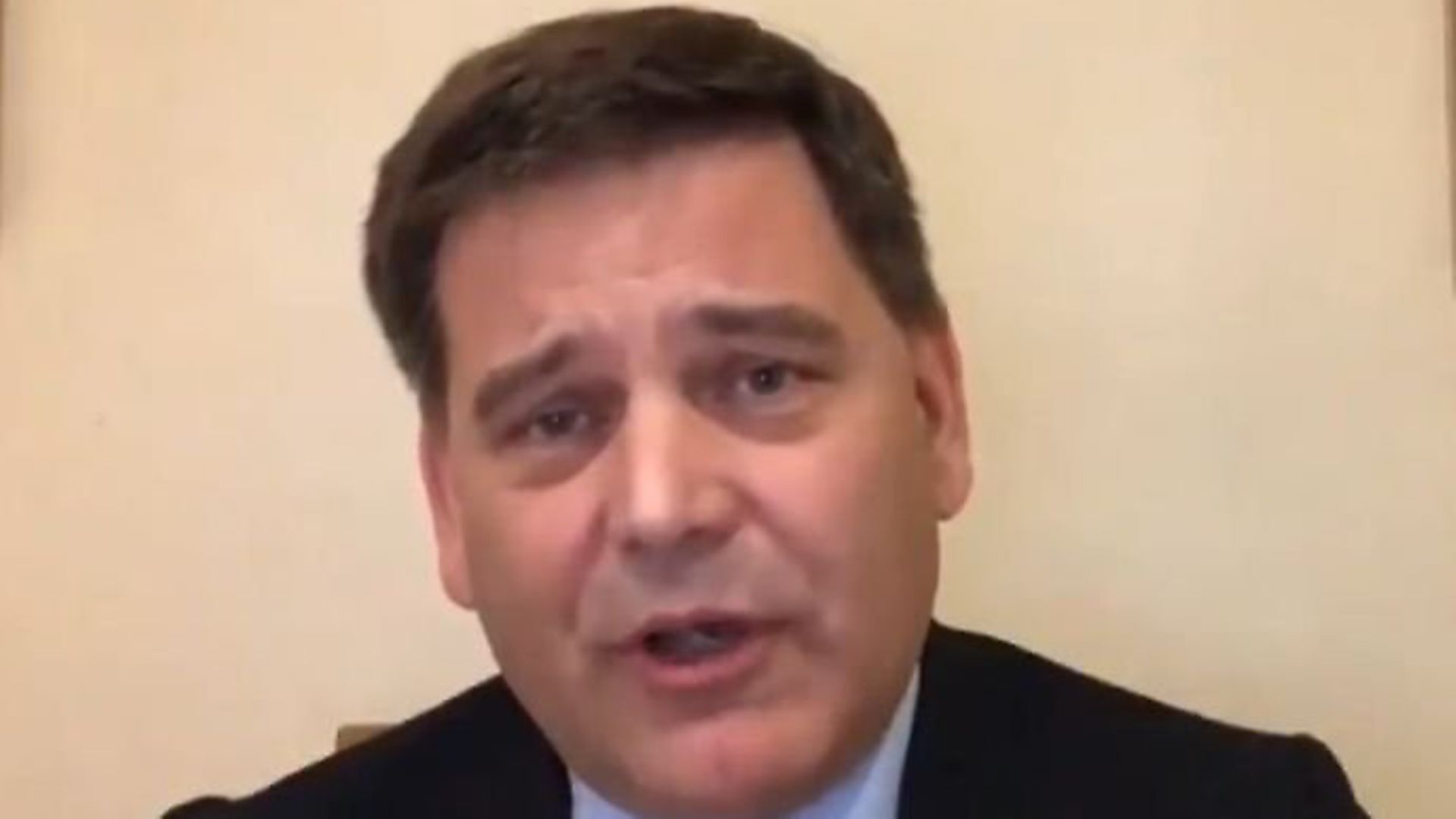 Andrew Bridgen appears on Sky News. Photograph: Sky. - Credit: Archant