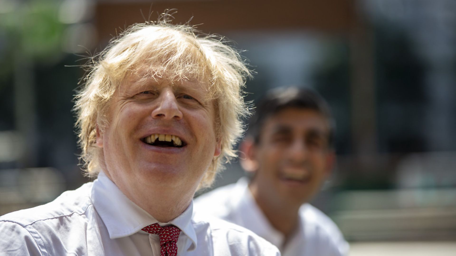 Prime Minister Boris Johnson during a visit to the Pizza Pilgrims restaurant in east London. Photograph: Heathcliff O'Malley/The Daily Telegraph/PA Wire - Credit: PA