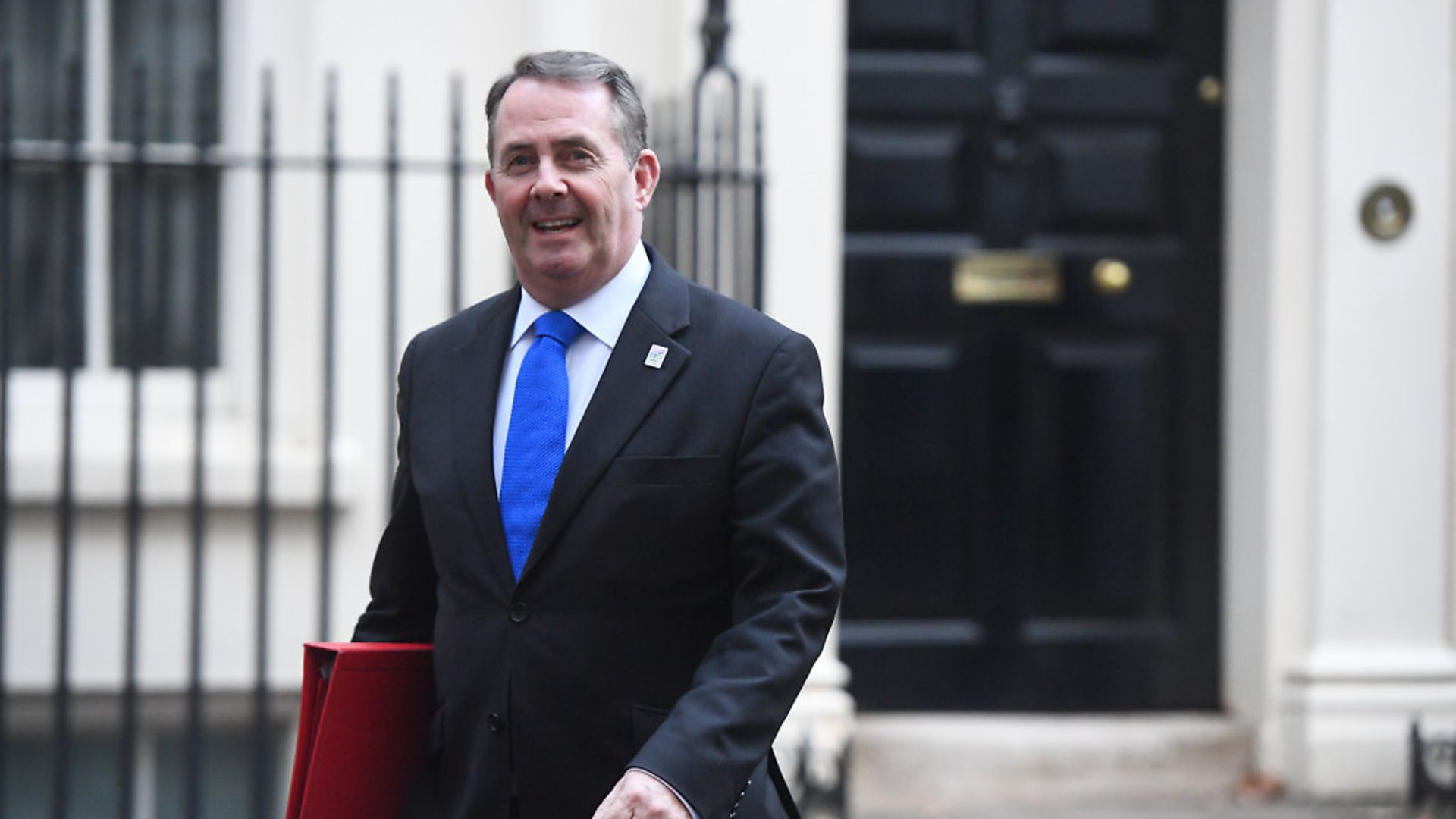 Former international trade secretary Liam Fox arrives in Downing Street. Photograph: Victoria Jones/PA.Forme - Credit: PA Wire/PA Images