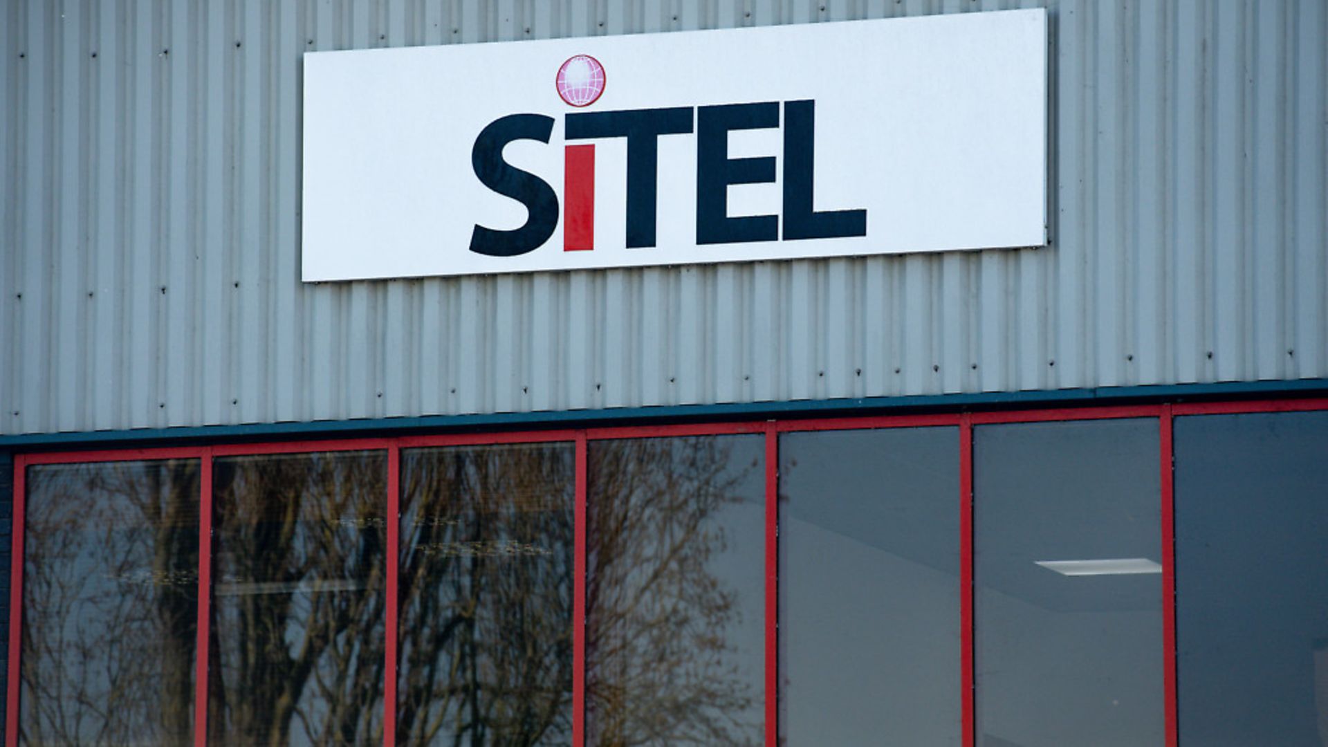 A sign at one of Sitel's two sites in Stratford-on-Avon in Warwickshire. Photograph: Jacob King/PA Wire - Credit: PA