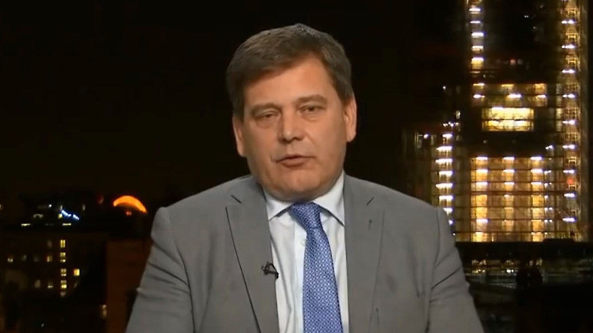 Tory Brexiteer MP Andrew Bridgen. Photograph: Channel 4 News. - Credit: Archant