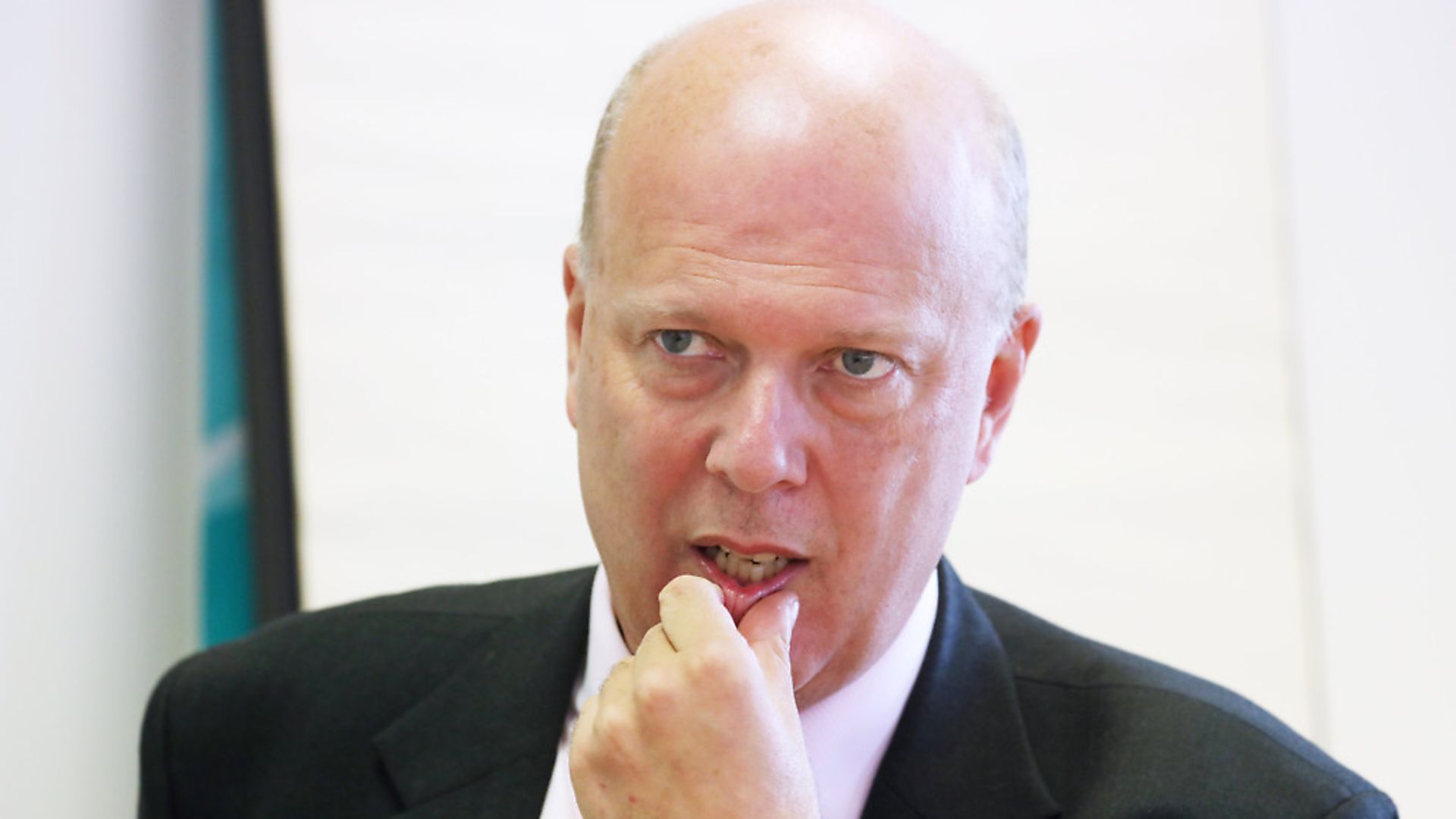 Chris Grayling. Photograph: Isabel Infantes/PA. - Credit: PA