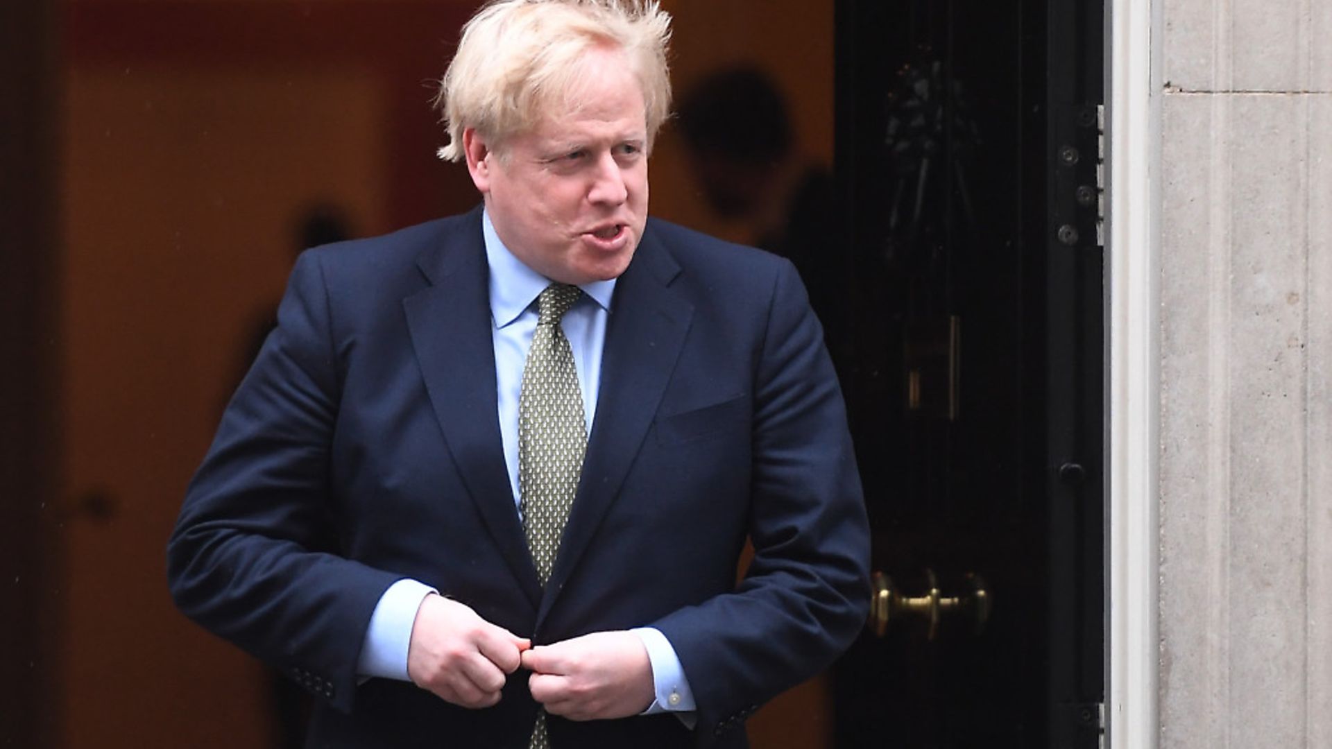 Prime Minister Boris Johnson at 10 Downing Street. Photograph: Peter Summers/PA. - Credit: PA