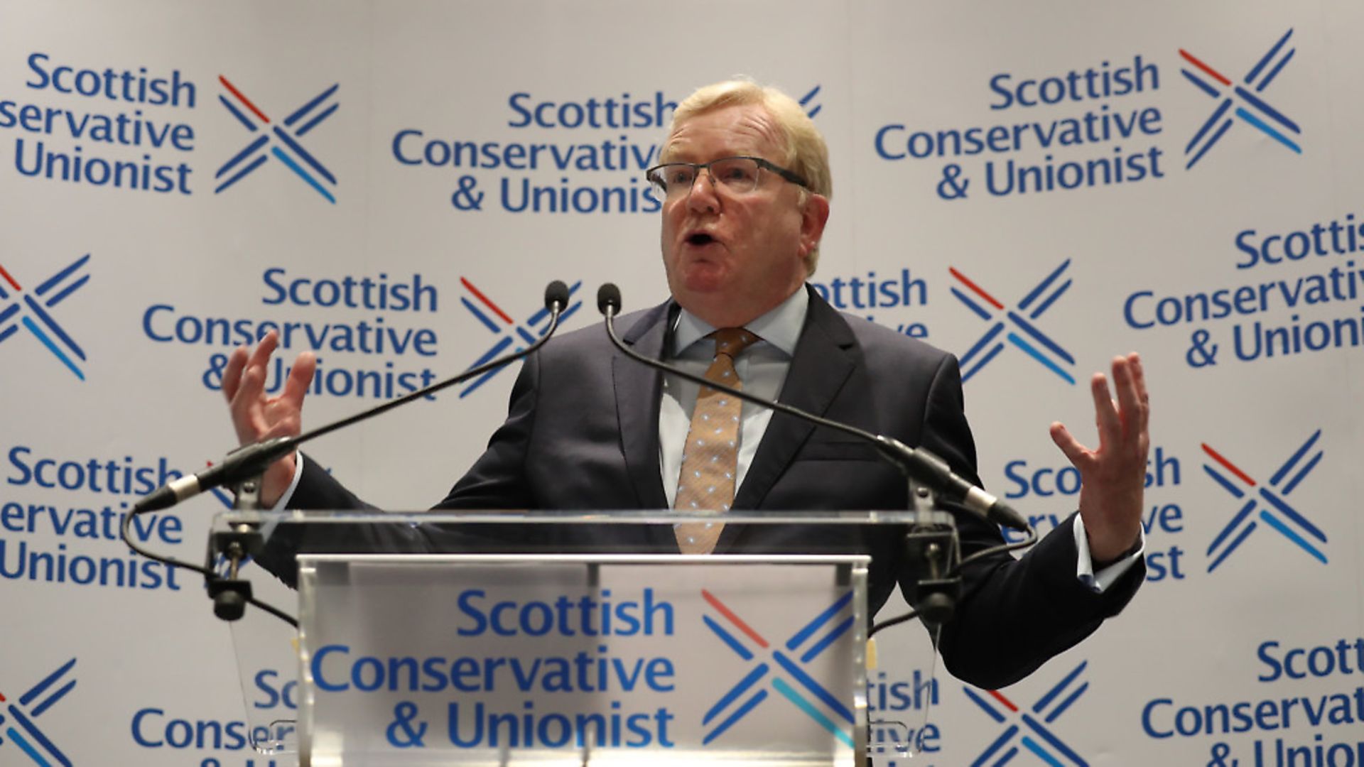 Jackson Carlaw becomes leader of the Scottish Conservatives. Photograph: Andrew Milligan/PA. - Credit: PA