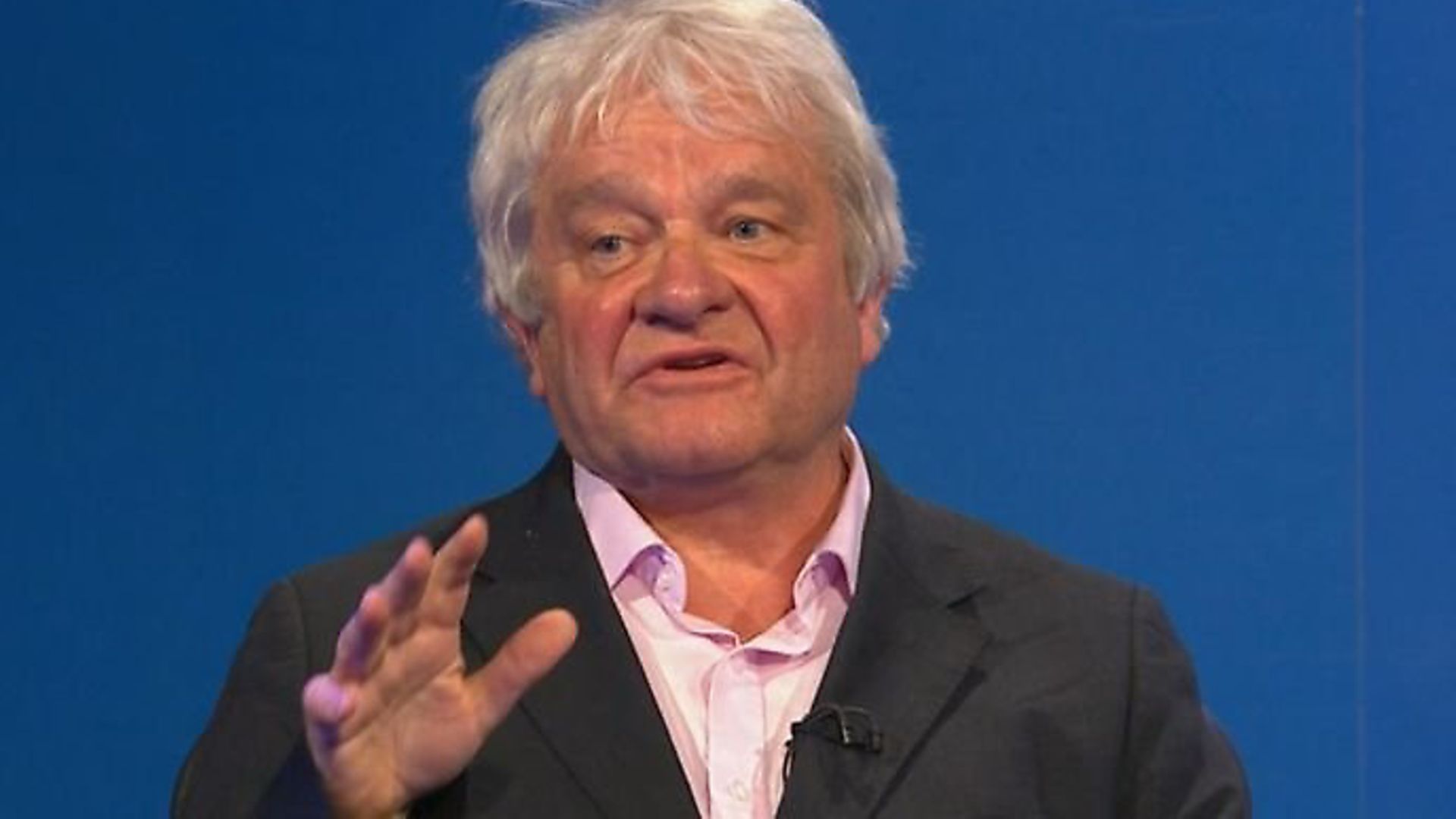 Sir Paul Nurse on BBC Question Time. Photograph: BBC. - Credit: Archant