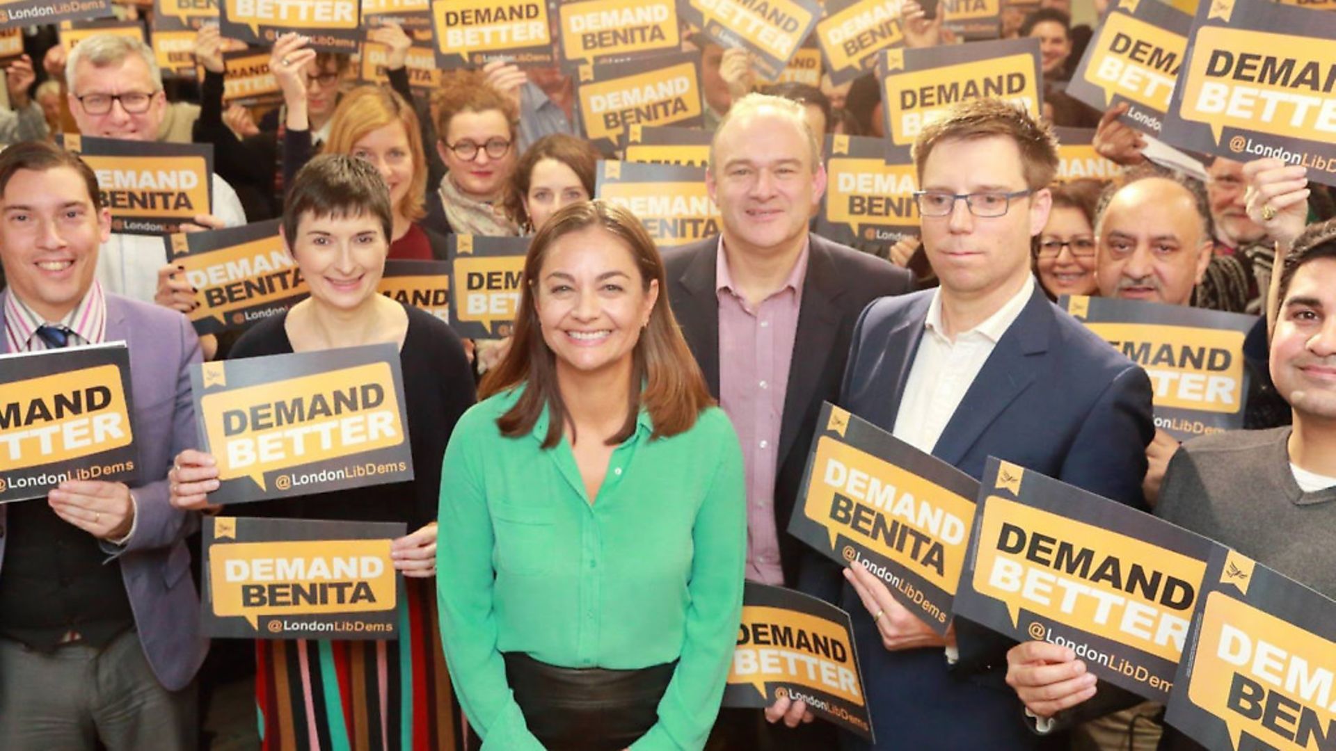 Siobhan Benita's first speech as candidate for London mayor in 2020. Photograph: TH Lib Dems. - Credit: TH Lib Dems