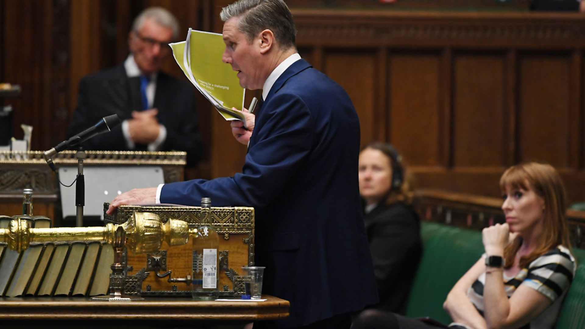 Keir Starmer in the House of Commons. Photograph: House of Commons. - Credit: Archant