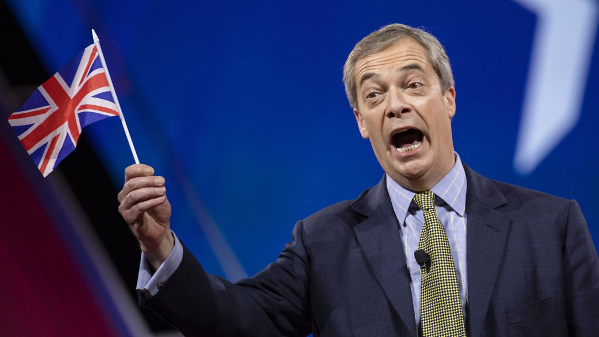 Nigel Farage speaks at the Conservative Political Action Conference 2020. (Photo by Samuel Corum/Getty Images) - Credit: Getty Images