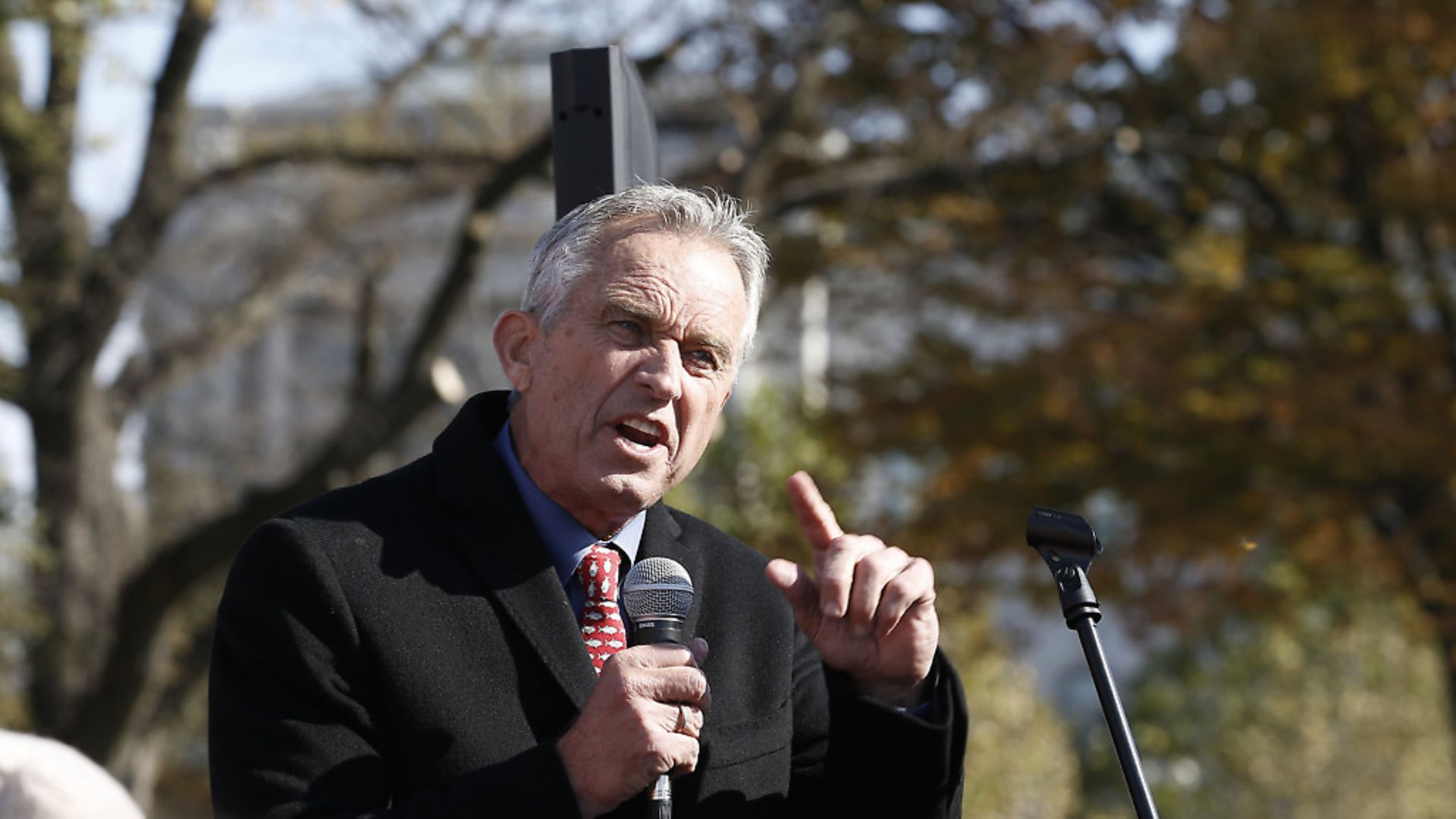 WASHINGTON, DC - NOVEMBER 15:  Robert Kennedy Jr. speaks during "Fire Drill Friday" climate change protest on November 15, 2019 in Washington, DC.   (Photo by John Lamparski/Getty Images) - Credit: Getty Images