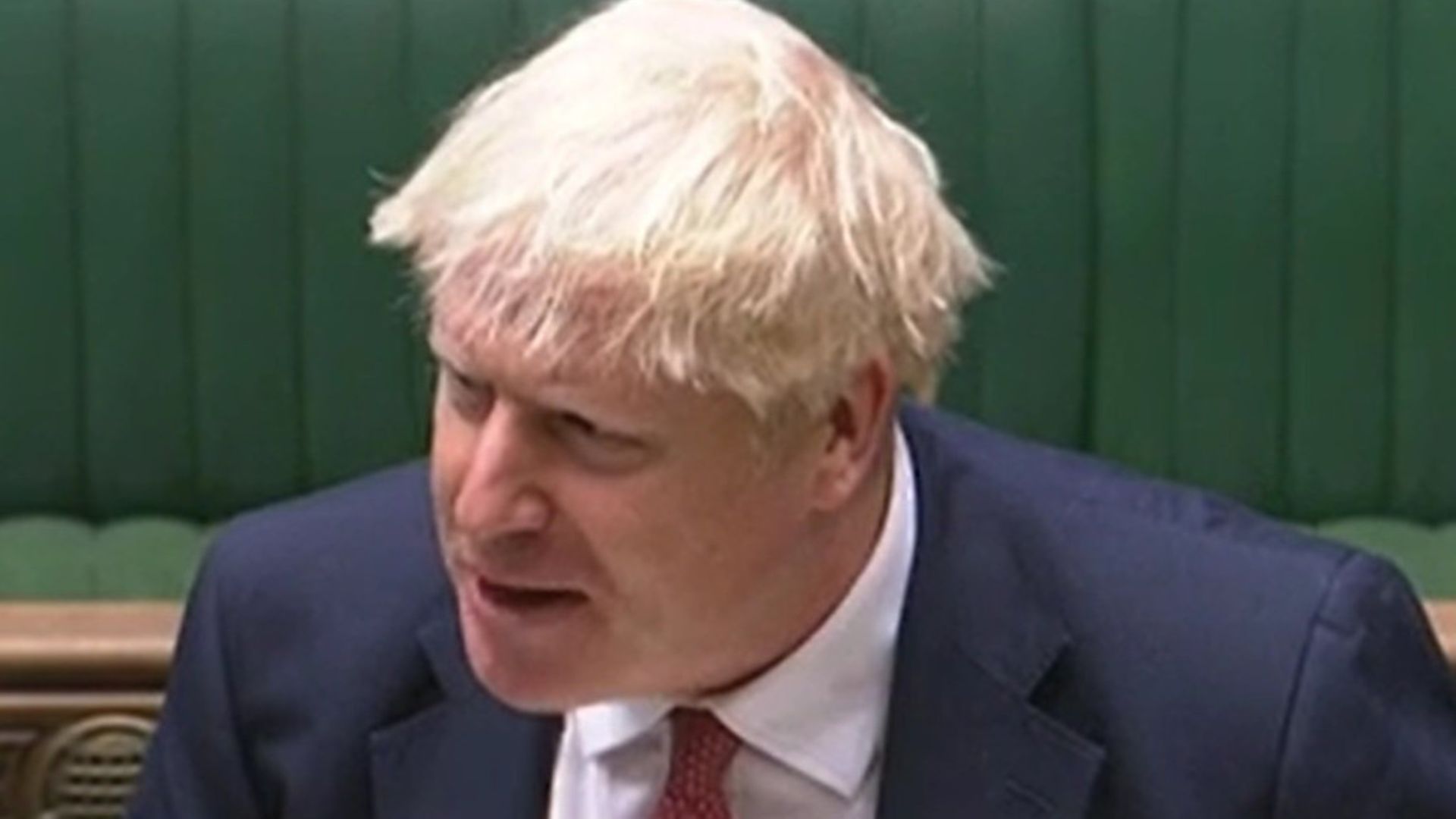 Boris Johnson appearing before Prime Minister's Questions (Pic: Parliament) - Credit: Parliament