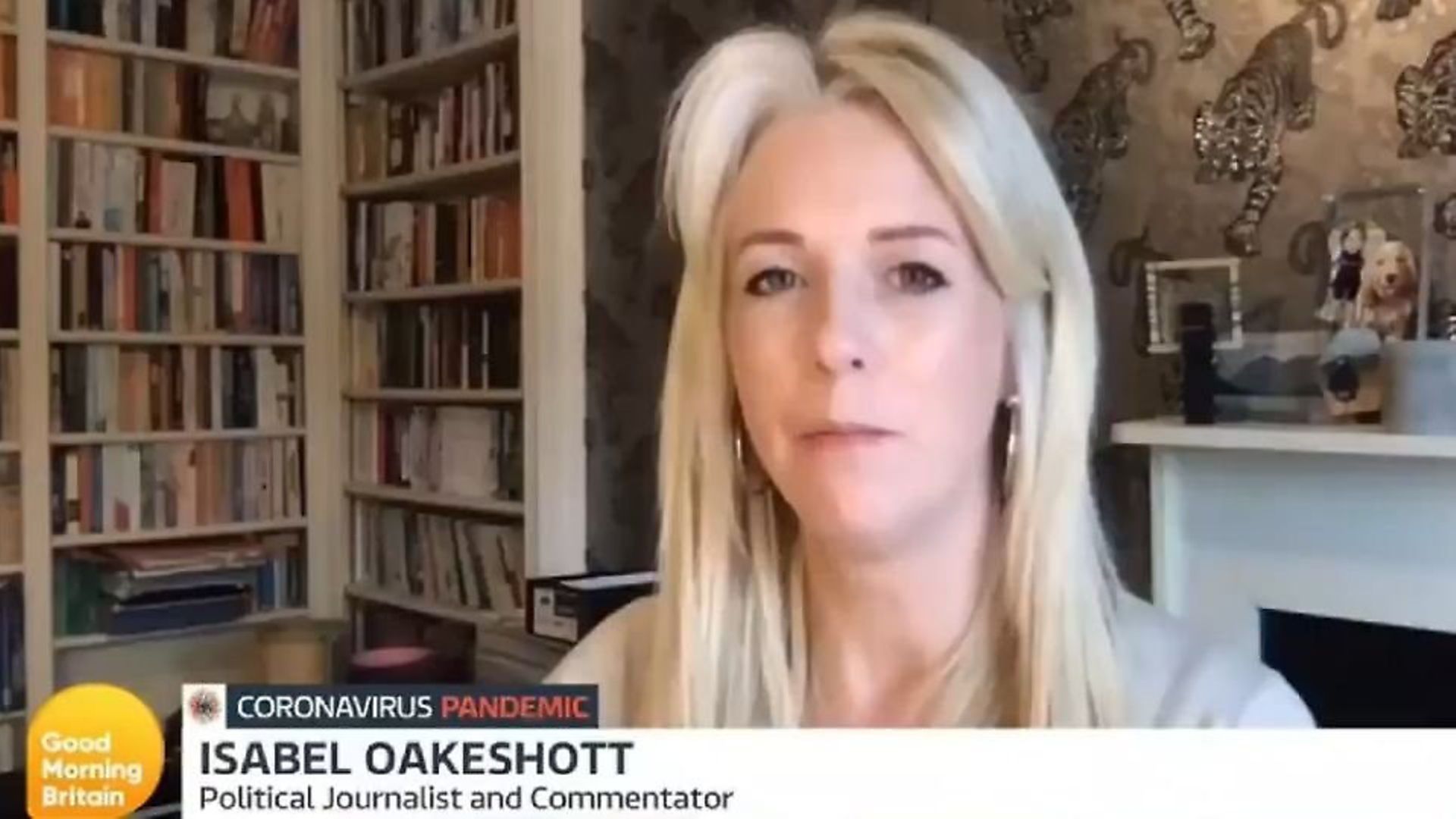 Isbael Oakeshott appears on Good Morning Britain. Photograph: ITV. - Credit: Archant