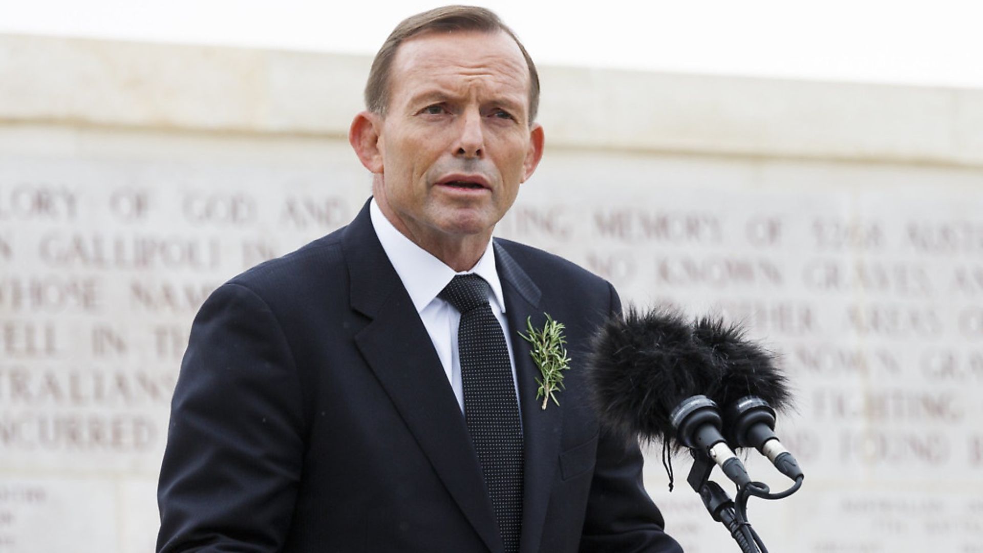 Former Australian Prime Minister Tony Abbott. Photograph: Tristan Fewings/PA. - Credit: PA