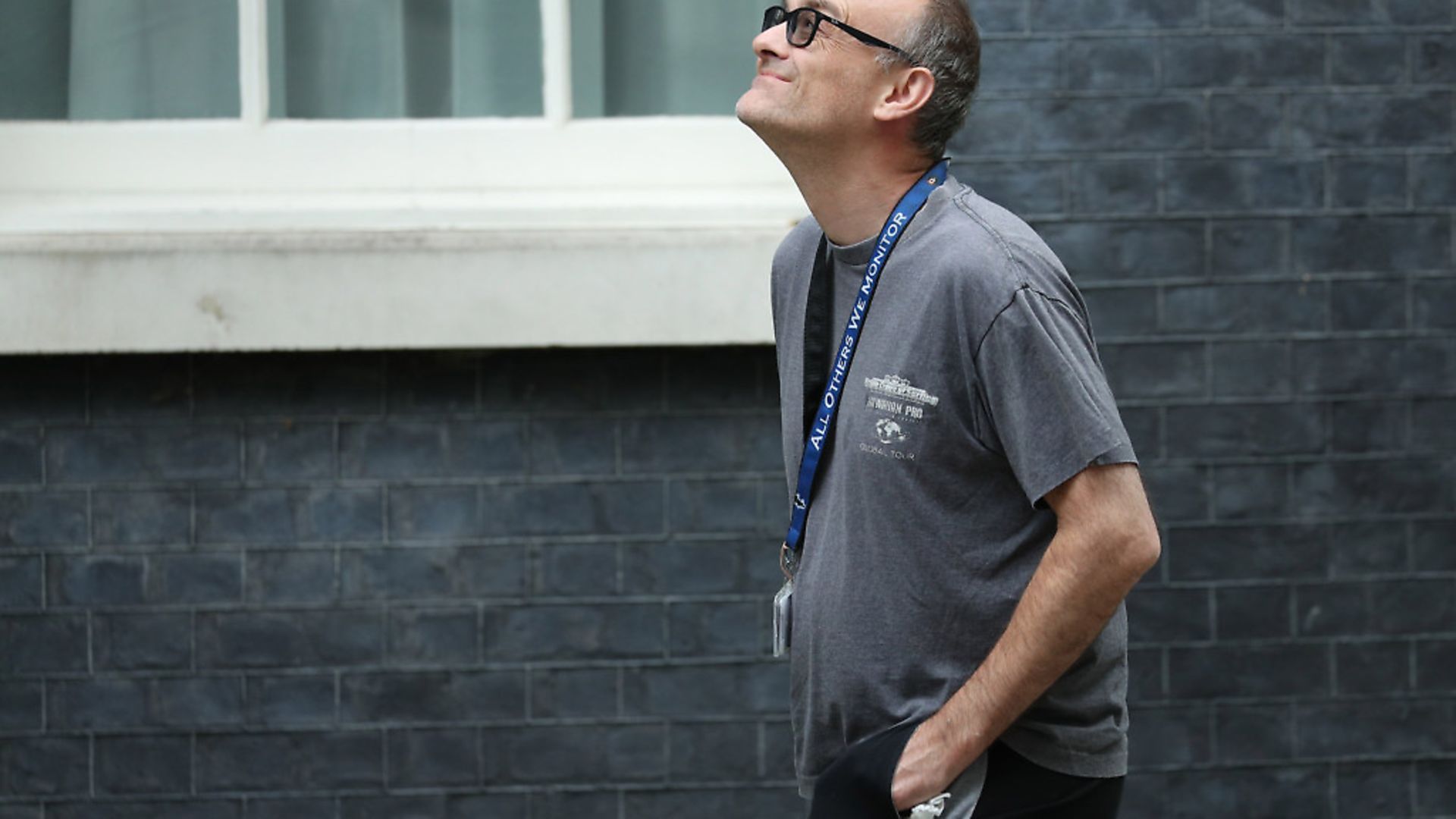 Dominic Cummings heads to Downing Street. Photograph: Jonathan Brady/PA. - Credit: PA