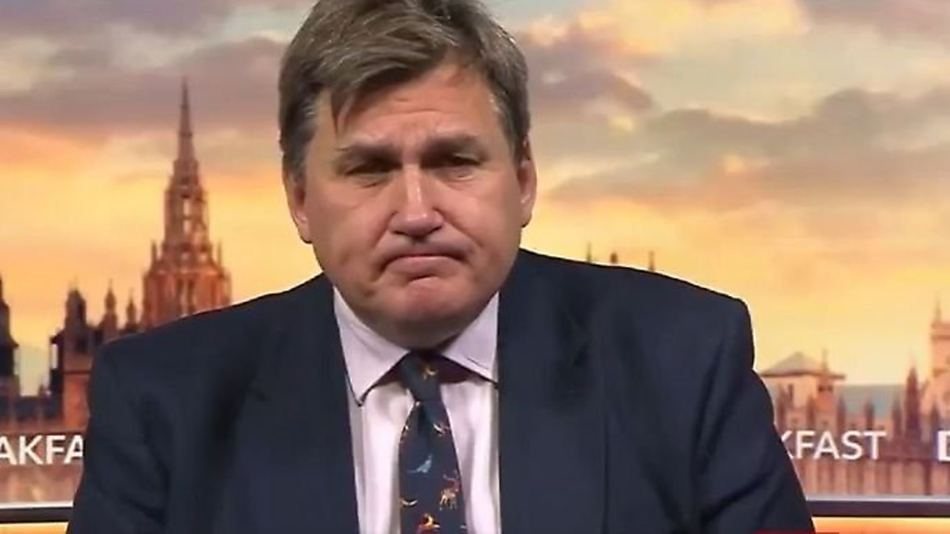Kit Malthouse appears on BBC Breakfast. Photograph: BBC. - Credit: Archant