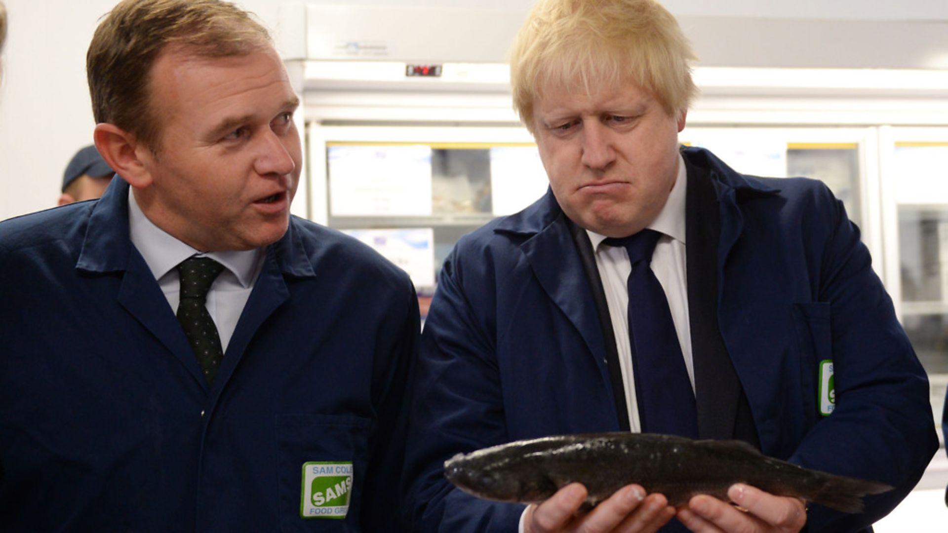 Boris Johnson (right) with George Eustice. - Credit: PA