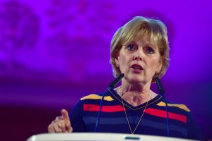MP Anna Soubry speaks at the People's Vote Rally in Assembly Hall, Westminster. Credit: Victoria Jones/PA Archive/PA Images
