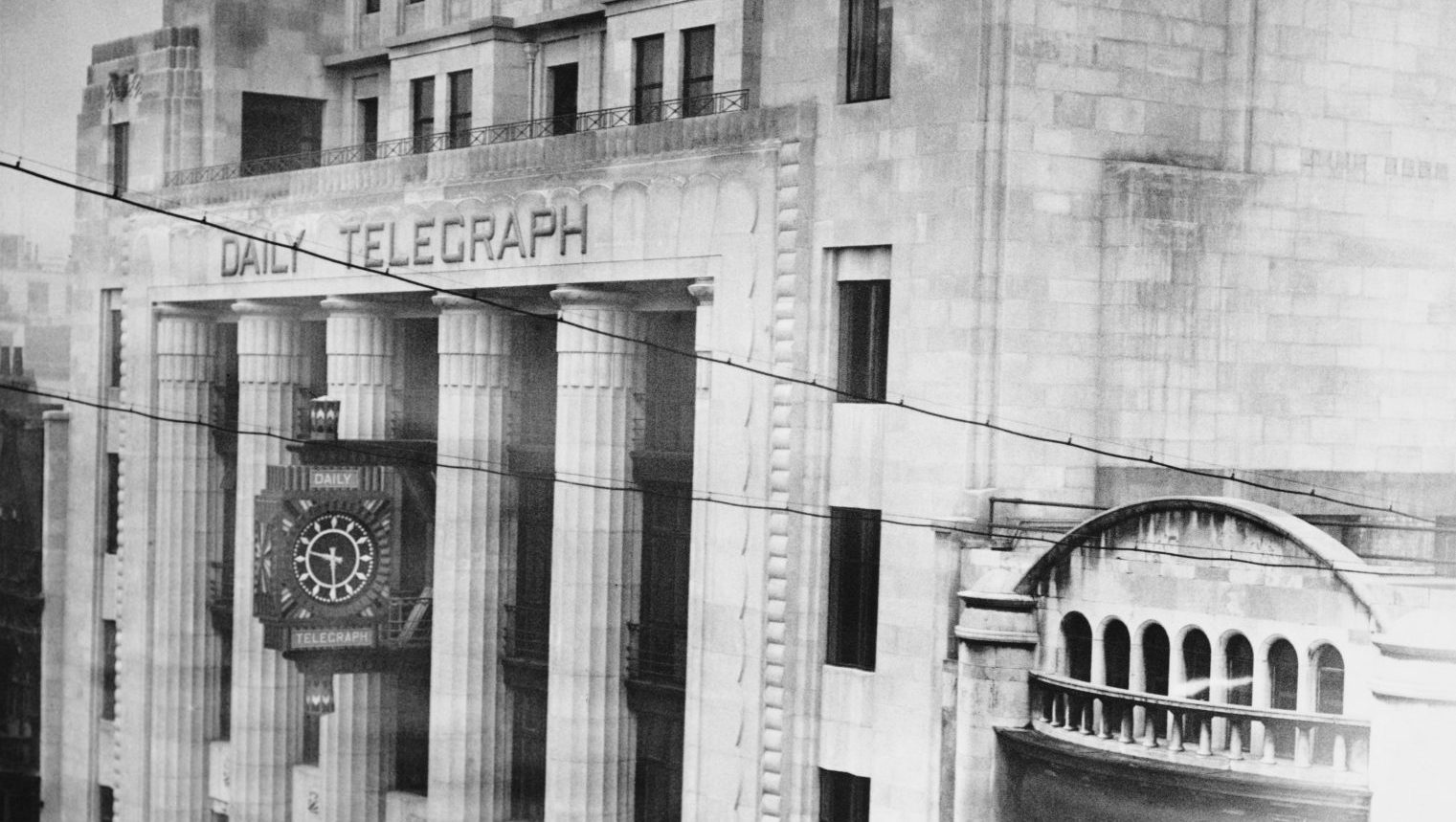 The Telegraph's historic offices. Photo: Fox Photos/Hulton Archive/Getty Images
