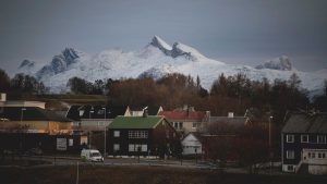A panoramic view of the town of Bodø in the Nordland region of Norway. Photo: Jorge Mantilla/NurPhoto via Getty Images