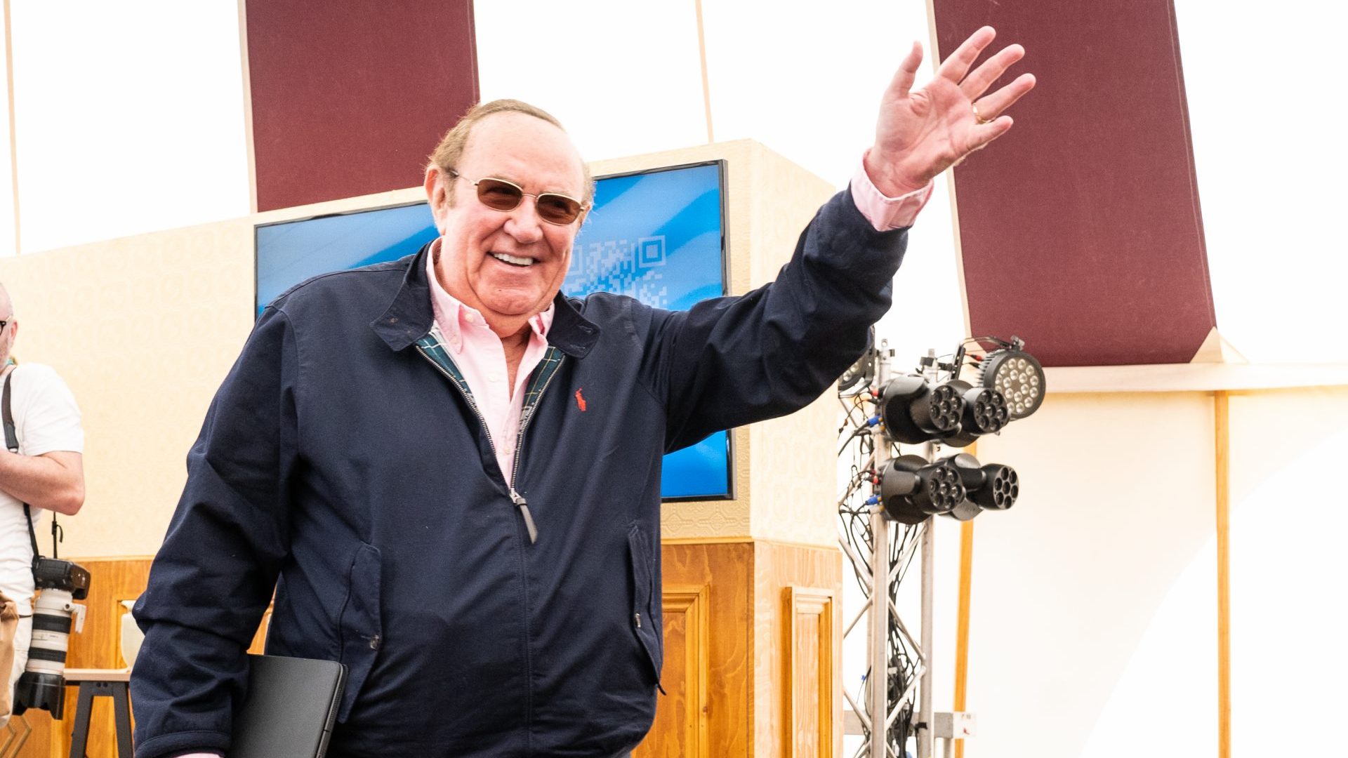 Andrew Neil at Kite Festival 2022 (Photo by Lorne Thomson/Getty Images)