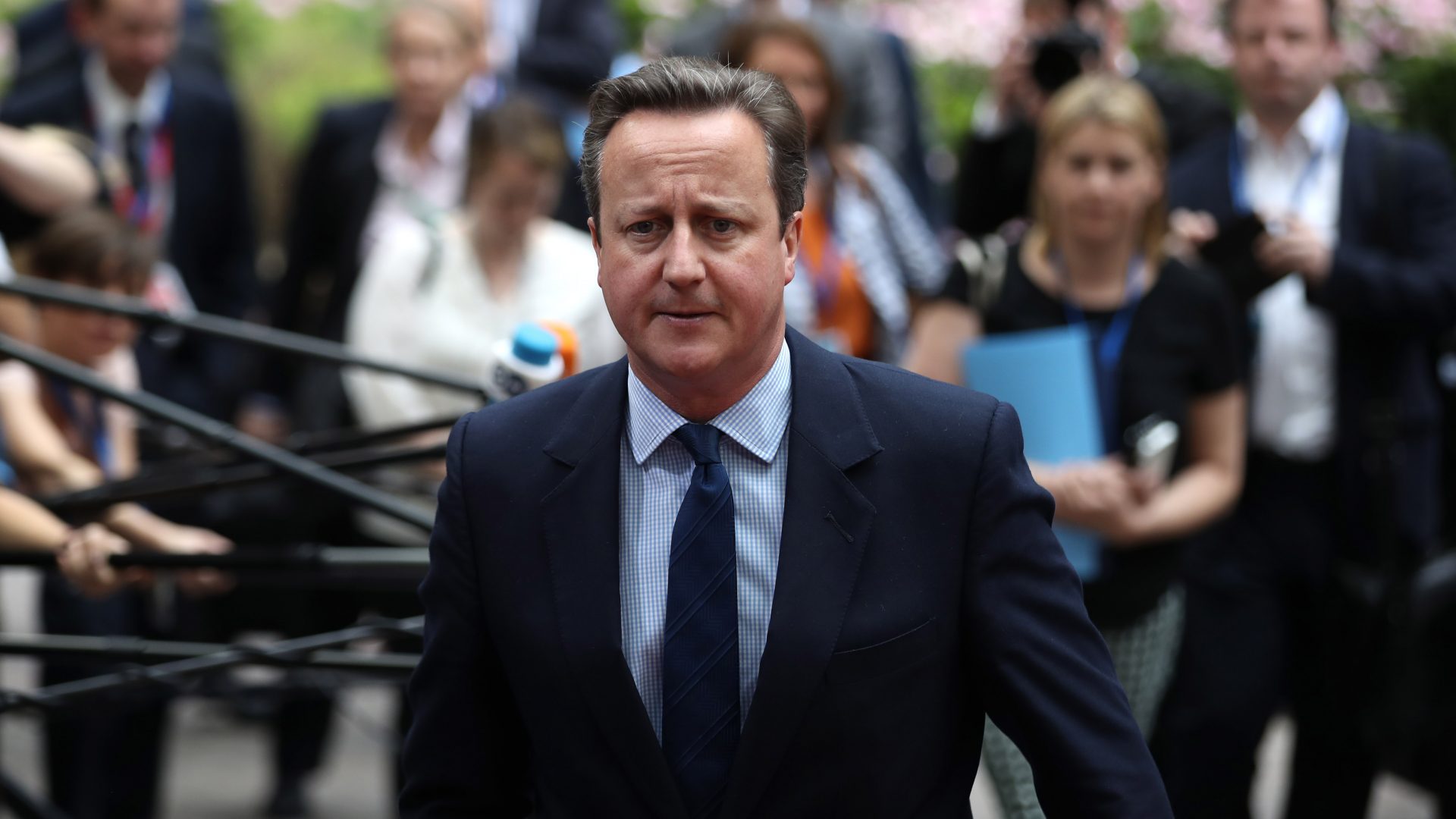 British Prime Minister David Cameron attends a European Council Meeting at the Council of the European Union. Photo: Dan Kitwood/Getty Images