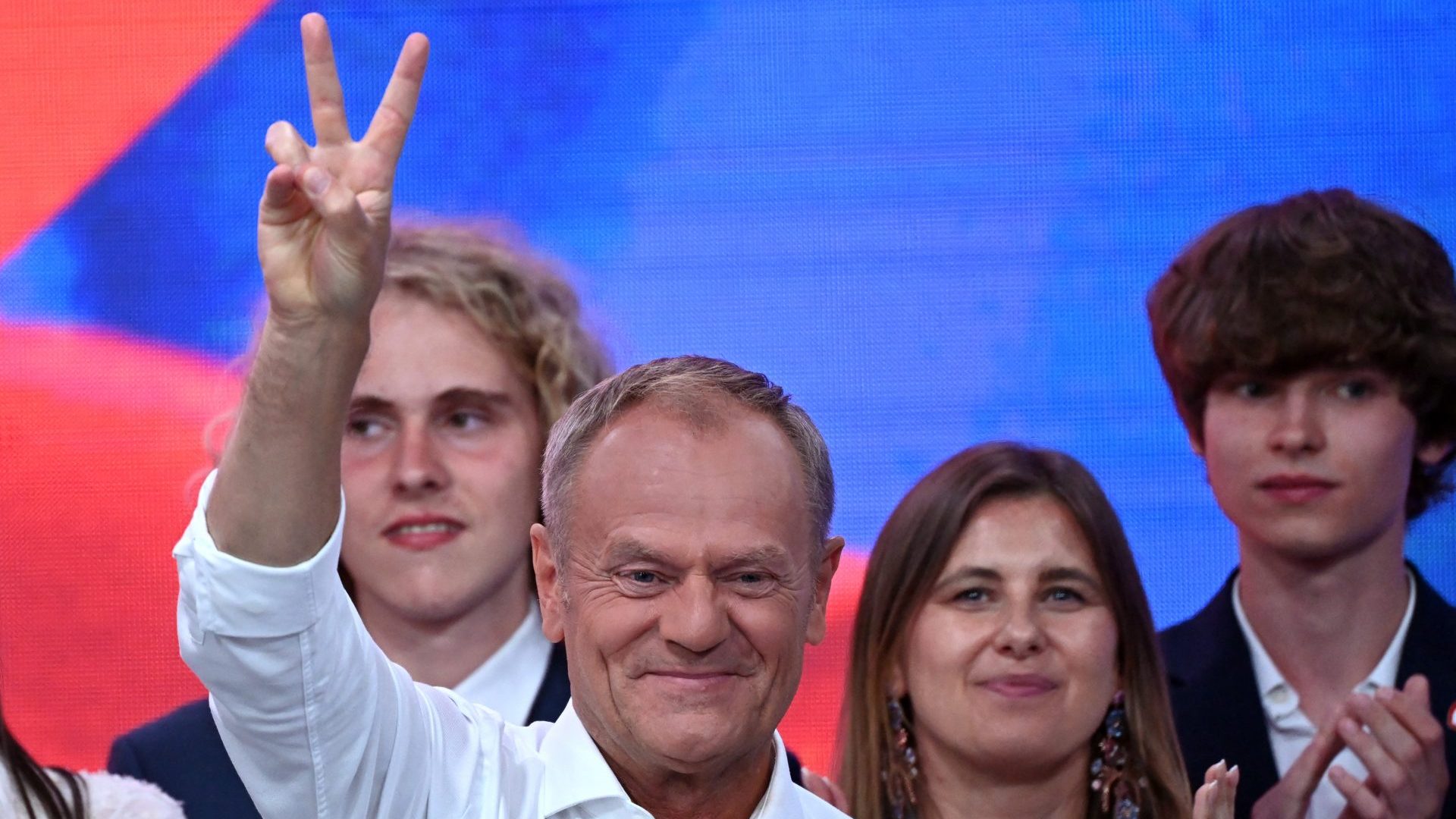 Poland’s prime minister, Donald Tusk, is leading Europe’s push for self-defence against the threat of Putin and Trump. Photo: Sergei Gapon/AFP/Getty