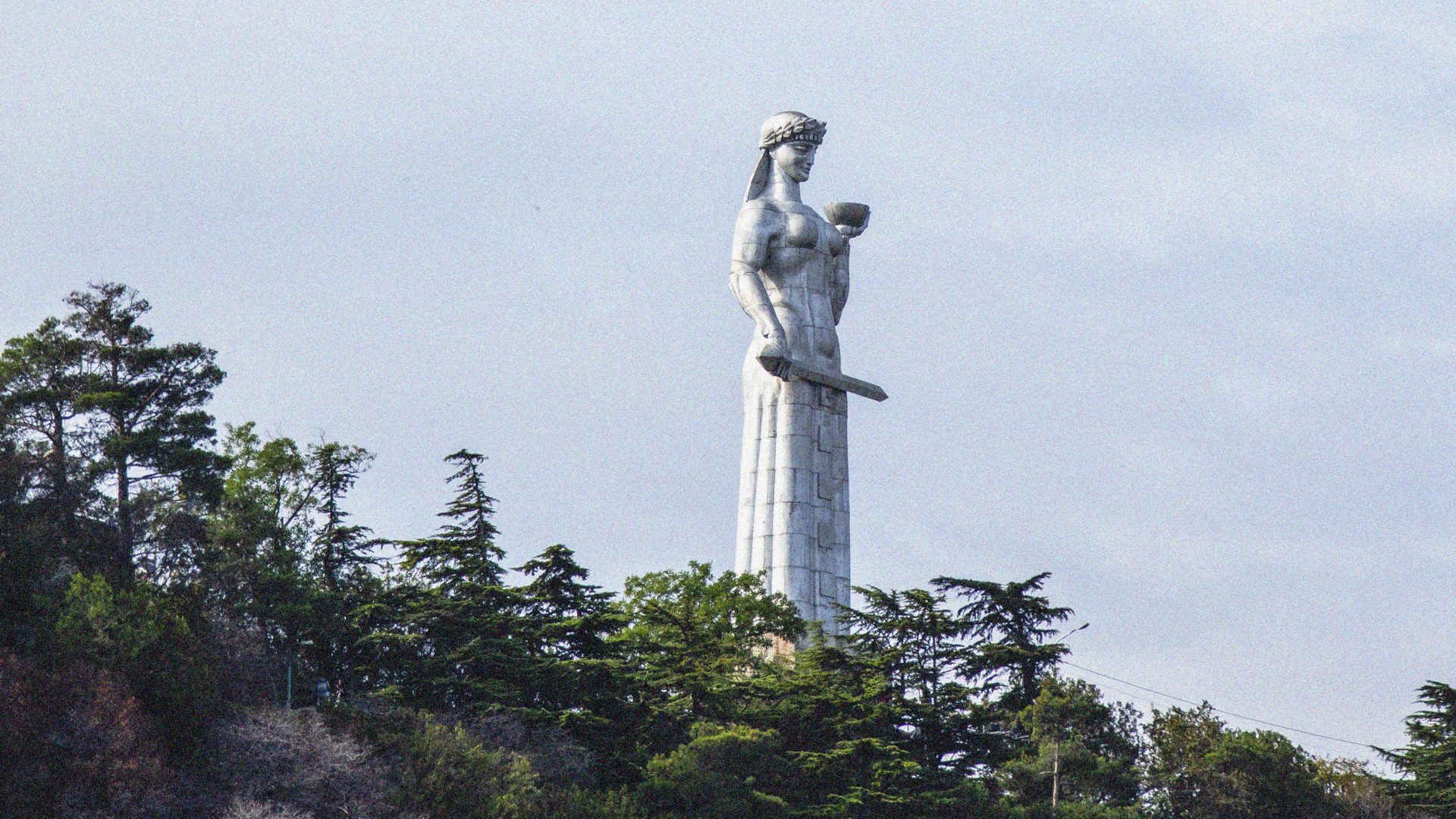 Kartlis Deda - Mother of Georgia. Photo by Mostafa Meraji