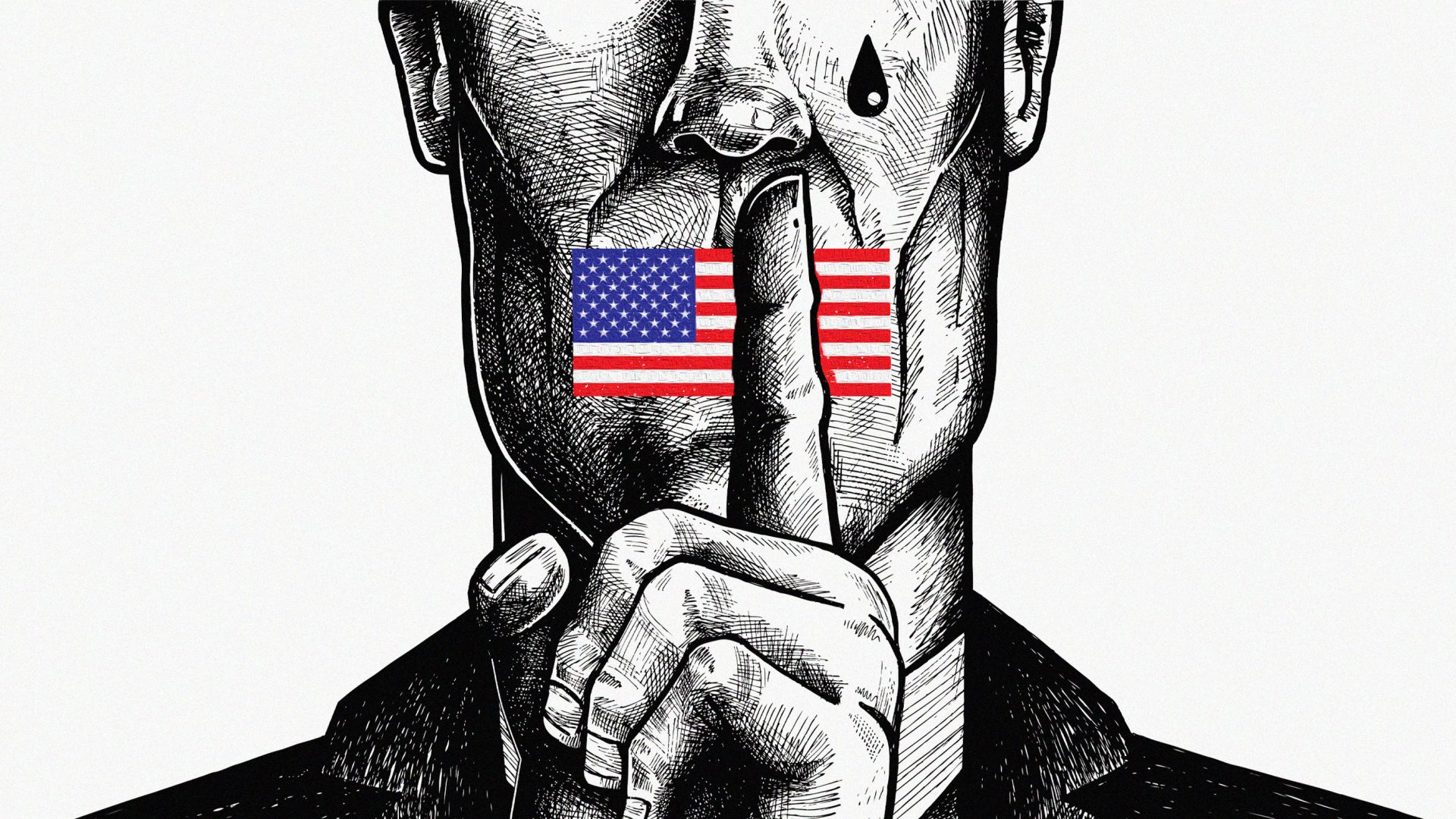 Trump is challenging democracy. Image: TNE