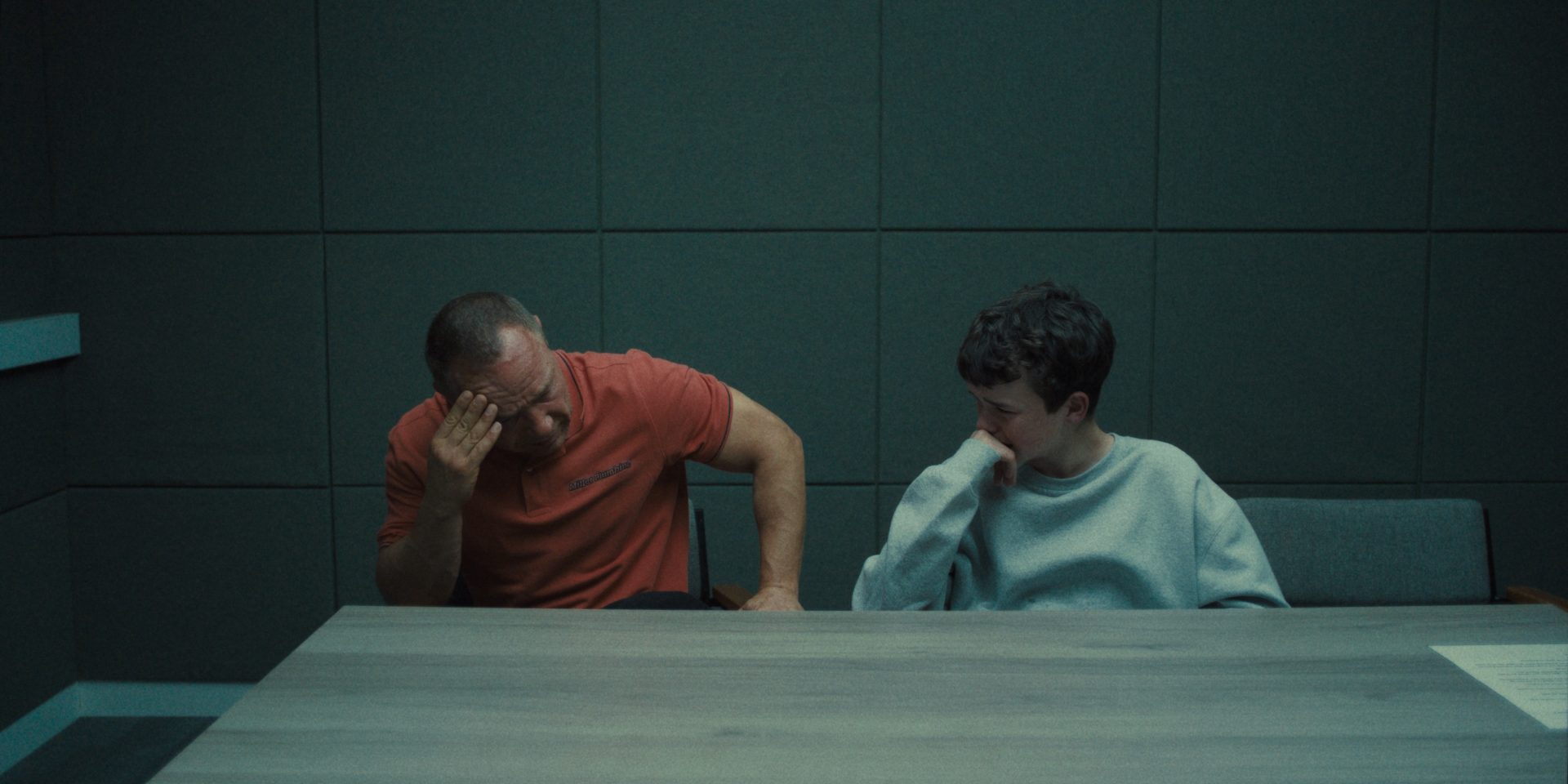 Stephen Graham as Eddie Miller, Owen Cooper as Jamie Miller, in Adolescence. Photo: Netflix © 2024