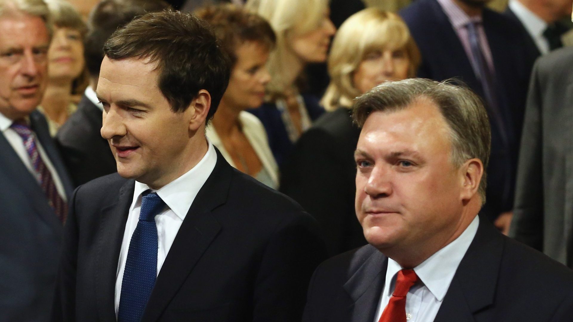 George Osborne and Ed Balls back in 2014. Photo: Dan Kitwood/Getty Images