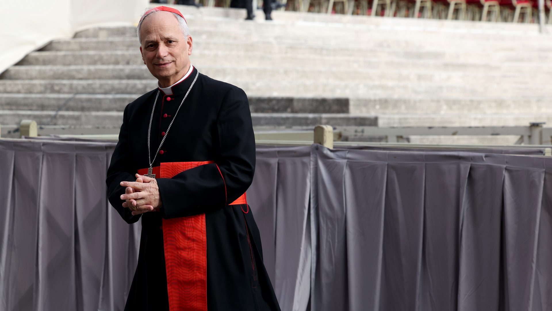 US Cardinal Robert Francis Prevost, now Pope Leo. Photo: Franco Origlia/Getty Images