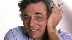 American actor Peter Falk, best known for his portrayal of the dogged sleuth Lt Columbo. Photo: Bob Riha Jr/Getty