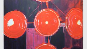 Luc Tuymans, Heat, 2025, at the Abbey of San Giorgio Maggiore, in Venice – one of two new works to replace Tintoretto canvases while they undergo restoration. Image: Luc Tuymans