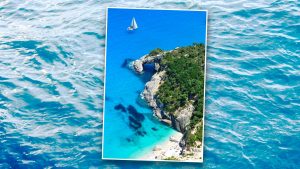 Cala Goloritzé beach in Baunei, Sardinia. IMAGE: Massimiliano Maddanu/GETTY