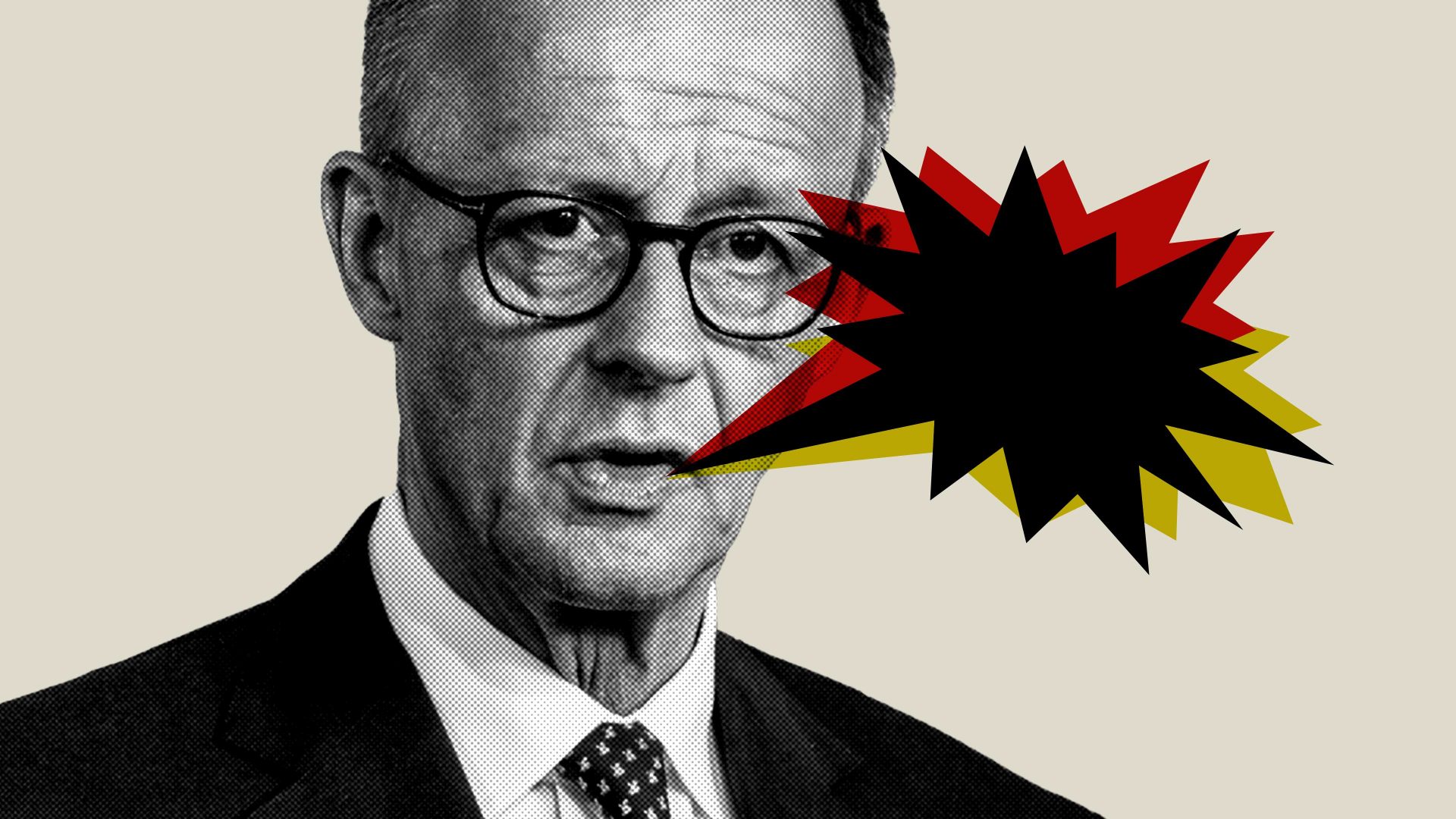 Merz's bluntness is, unexpectedly, working in his favour. Image: TNW