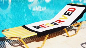 Despite the complicated system, Germans still reach sunbeds before you... Image: TNW