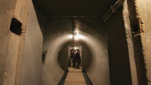 Mussolini’s second world war bunker underneath Villa Torlonia in Rome. Image: Giulio Napolitano/AFP/Getty