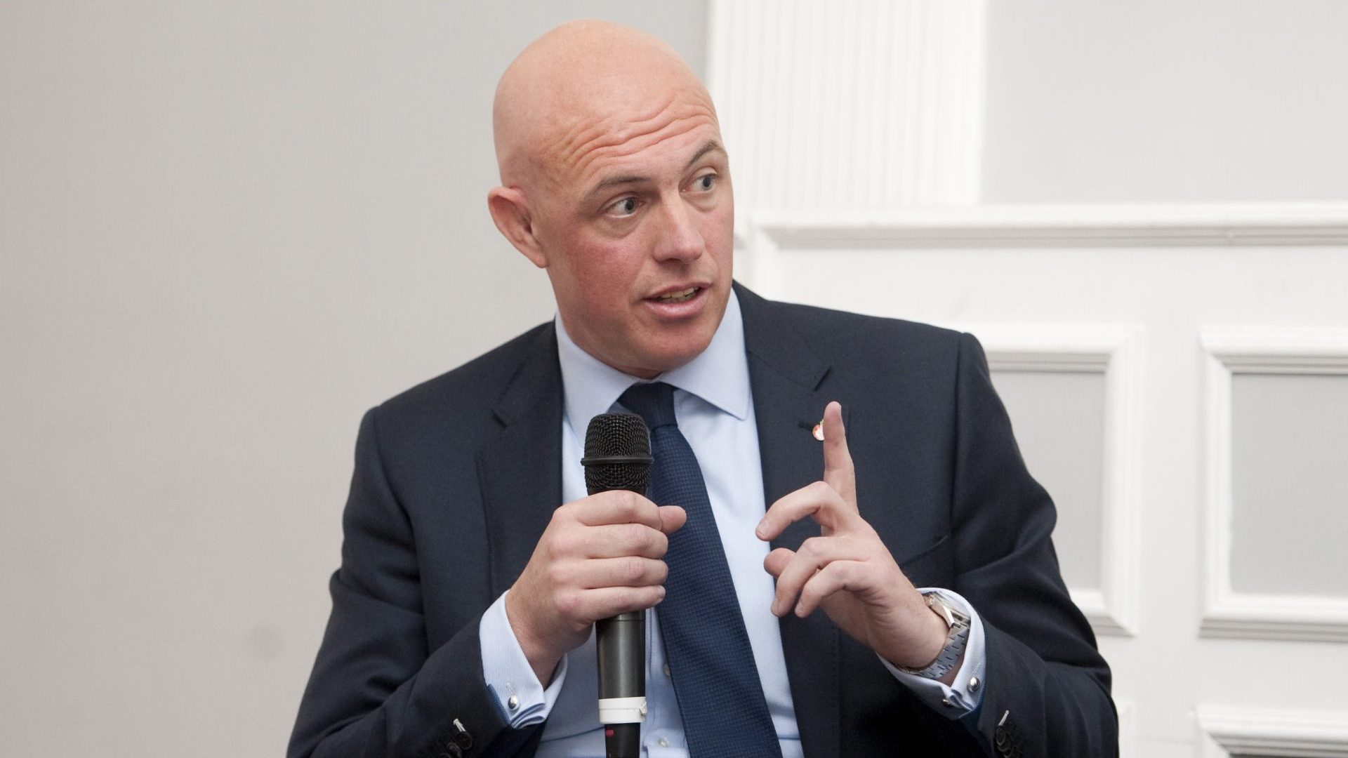 Former Sun editor David Dinsmore, the government's new permanent secretary overseeing government communications. Photo: Jeremy Selwyn/Evening Standard via Getty Images