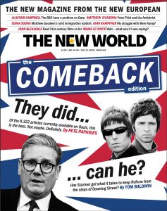 The New World cover, July 10, 2025