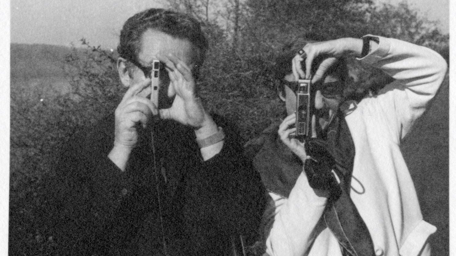 Hartung and Bergman in New York, 1964. Photo: Waintrob-Budd
