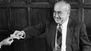 Charles Darrow, the man often credited as the inventor of the board game Monopoly. Image: Bettmann/Getty