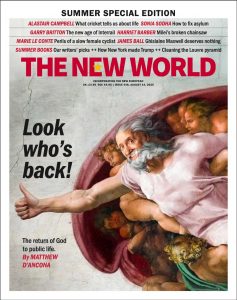 The New World cover, August 14, 2025