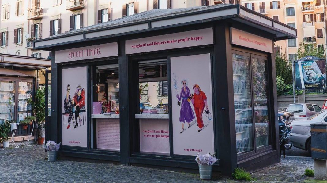 The newsstand revives in Rome