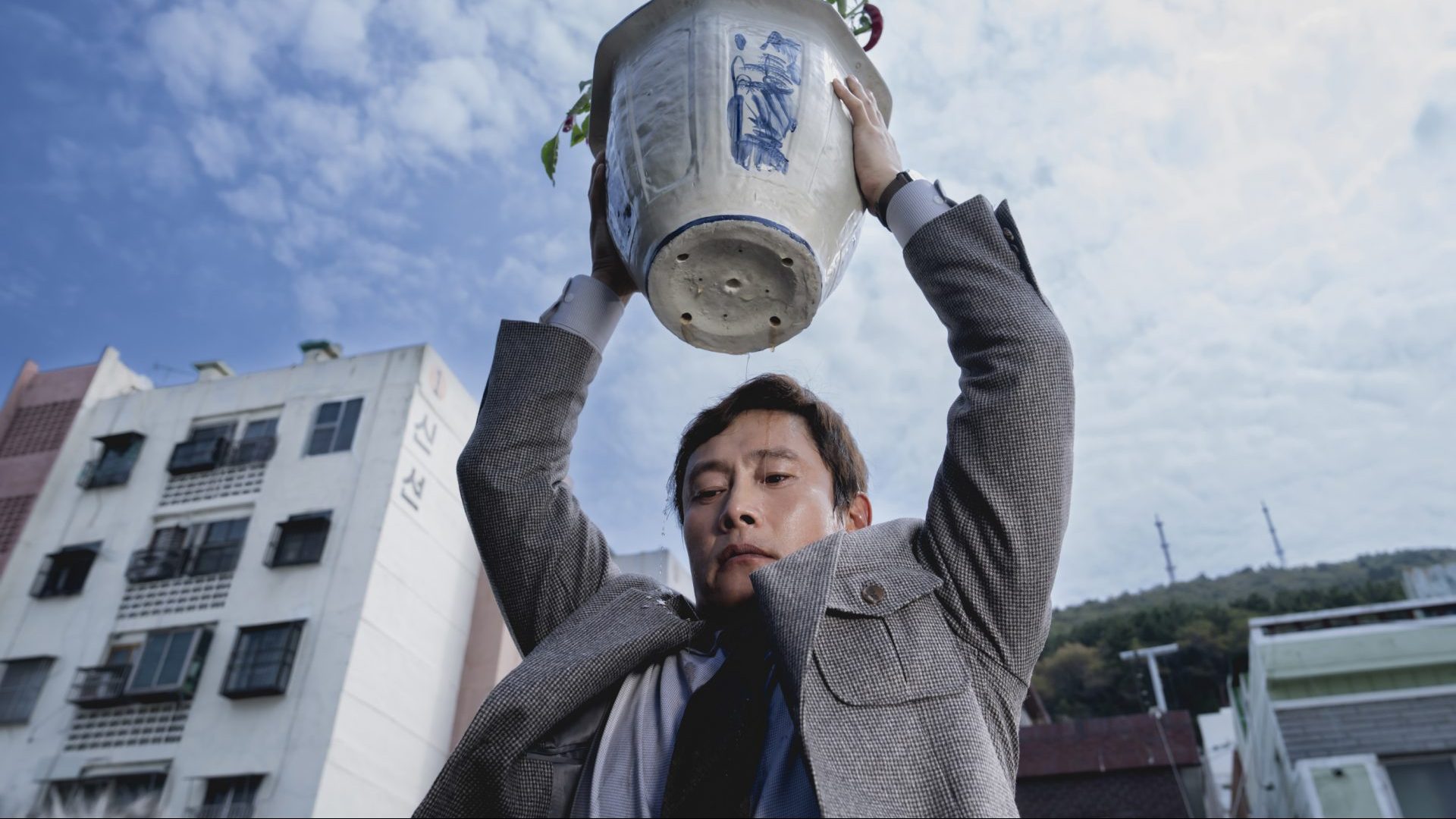 Lee Byung-hun in No Other Choice. Image: Amazon MGM Studios
