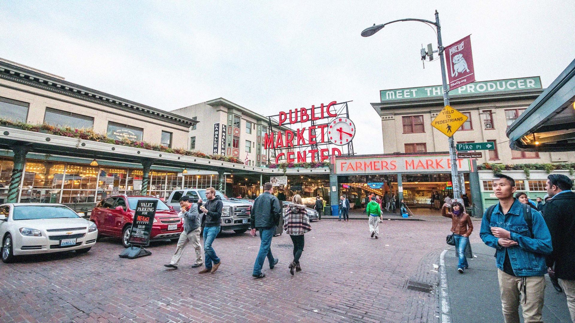 Pike Place Market, Seattle. Photo: Elena Di Vincenzo/Mondadori Portfolio via Getty Images